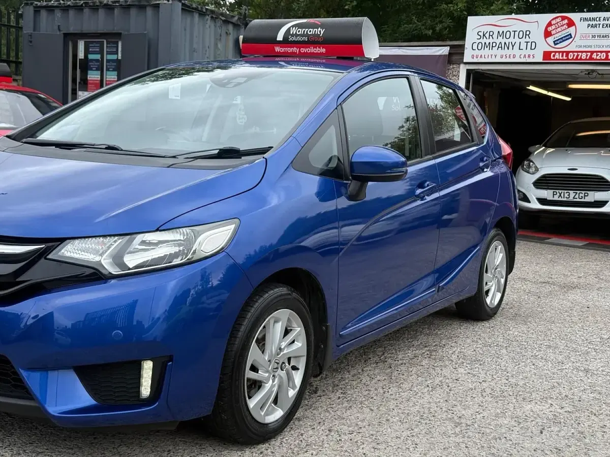 Used Honda Jazz SE 102 HP (75 kW) 2017 Blue Hatchback