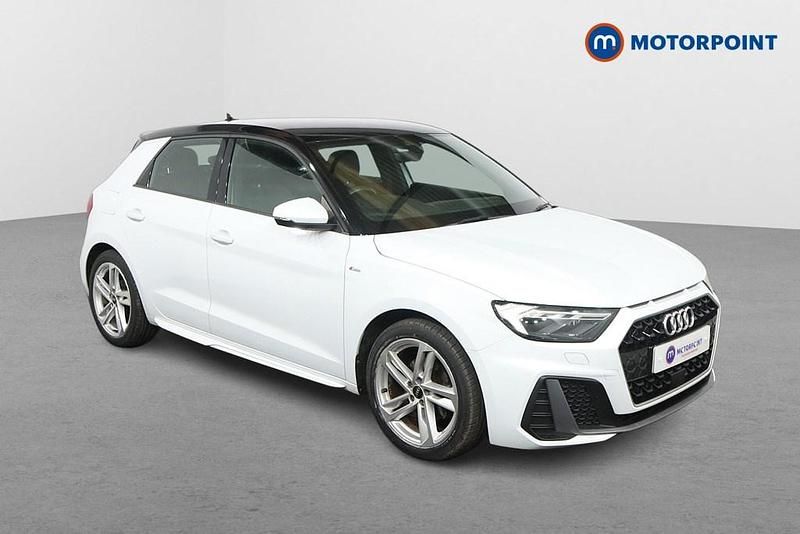White Used 2021 Audi A1 S-Line Hatchback | £17,249 (Fair price) - Image 1/4