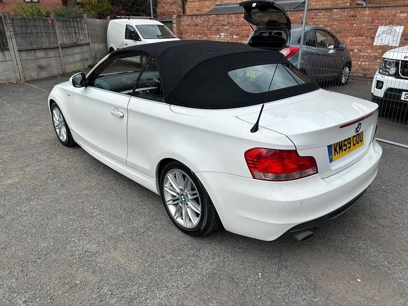 Used BMW 118 Cabriolet M Sport 2009 White Cabriolet