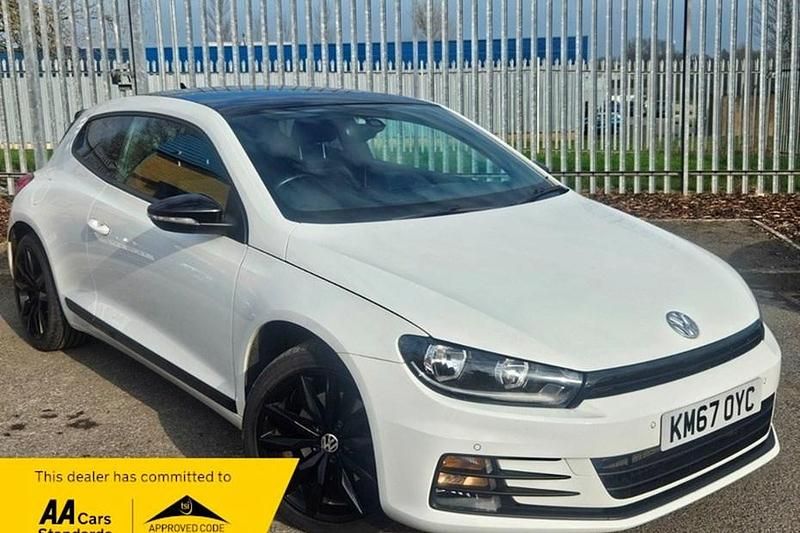 Used VW Scirocco Black Edition 184 HP (135 kW) 2017 White Coupe
