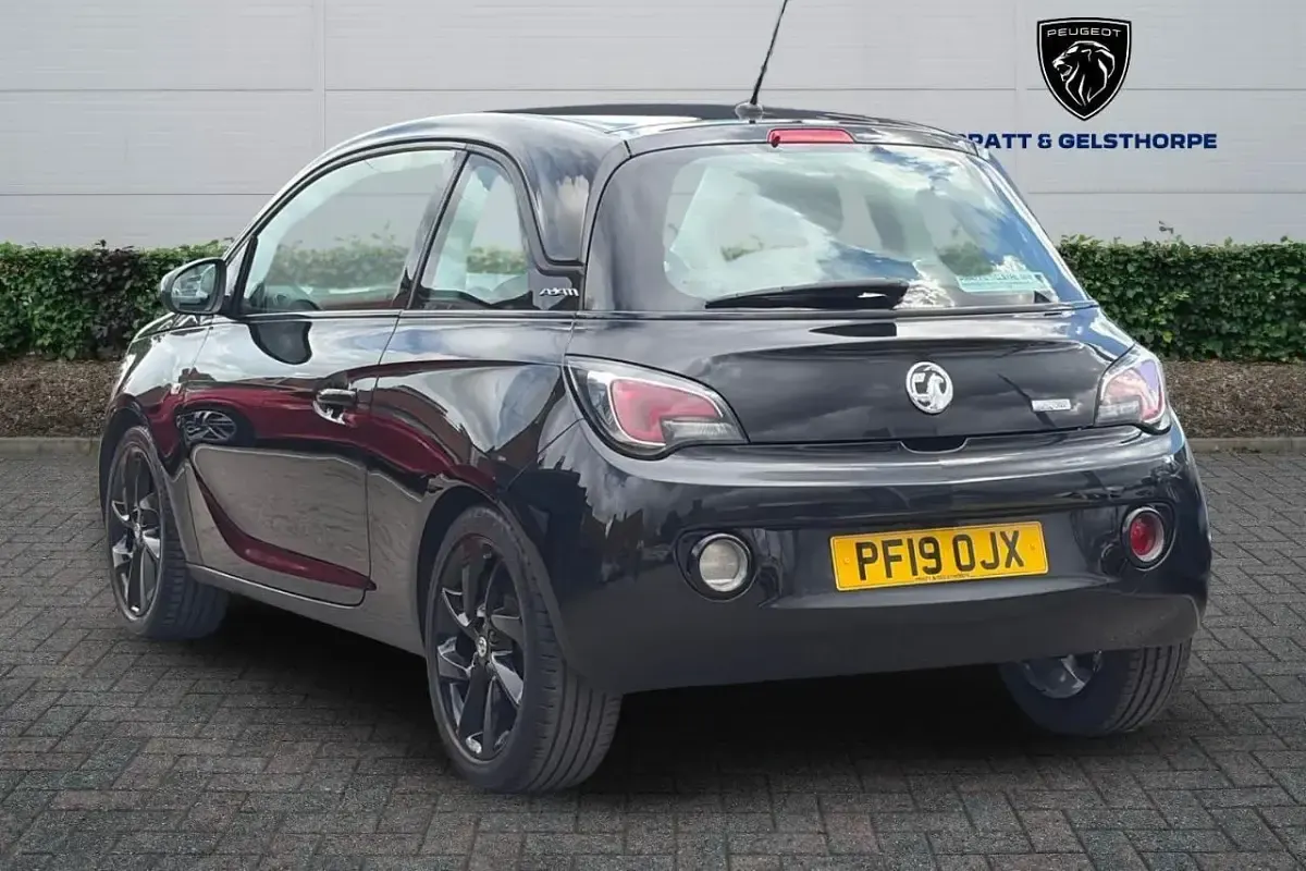 Used Vauxhall Adam 69 HP (50 kW) 2019 Black Hatchback