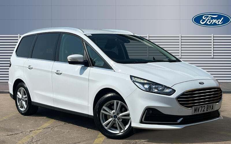 White Used 2022 Ford Galaxy Titanium MPV | £26,128 (Expensive) - Image 1/4