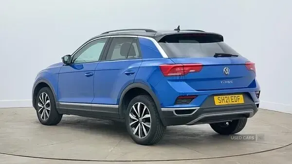Used VW T-Roc Design 150 HP (110 kW) 2021 Blue SUV