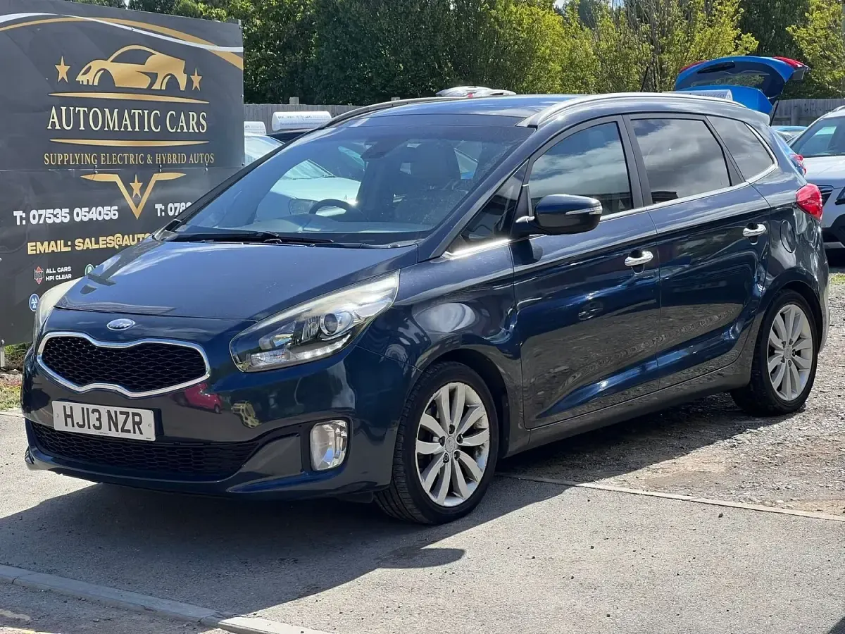 Used Kia Carens 2013 Blue MPV