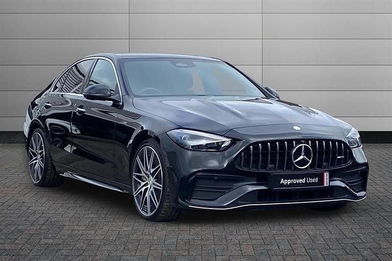 Used Mercedes C43 AMG Premium Plus 408 HP (300 kW) 2024 Obsidian black Sedan