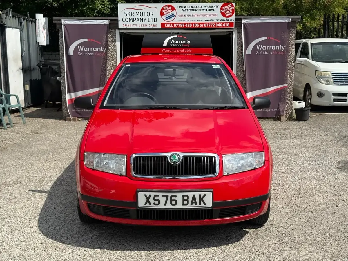 Used Skoda Fabia Classic 2000 Red Hatchback
