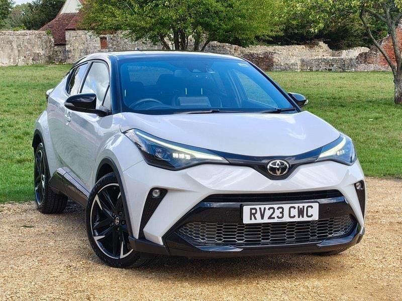 Ash grey bitone Used 2022 Toyota C-HR Sport SUV | £24,155 (A bit pricey) - Image 1/2