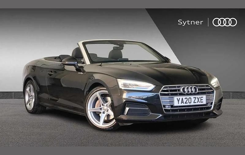 Black Used 2020 Audi A5 Cabriolet Sport Cabriolet | £17,750 (Fair price) - Image 1/4