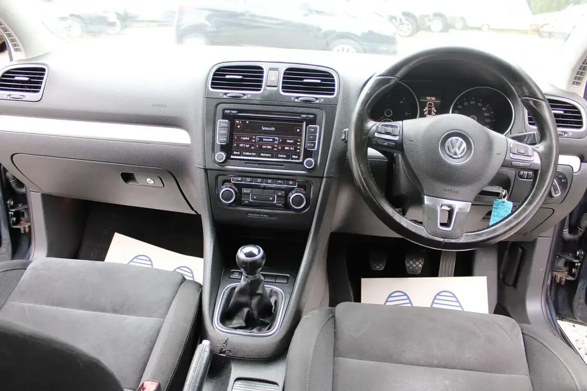 Used VW Golf VI GT 140 HP (102 kW) 2009 Blue Hatchback