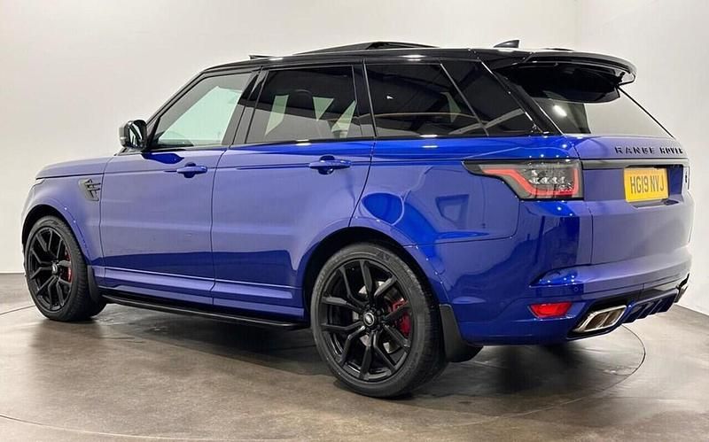 Used Land Rover Range Rover Sport SVR 575 HP (422 kW) 2019 Blue SUV
