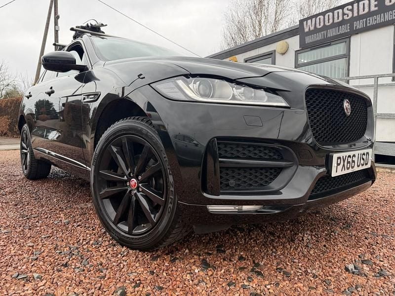 Used Jaguar F-Pace R-Sport 180 HP (132 kW) 2016 Black SUV