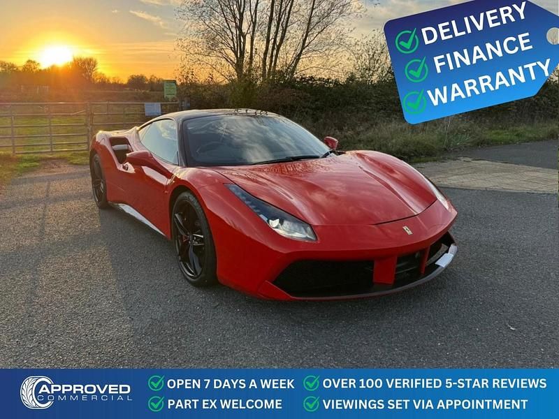 Red Used 2016 Ferrari 488 Coupe | £134,995 - Image 1/4