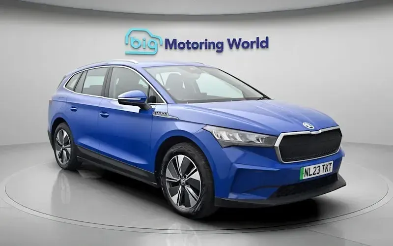 Used Skoda Enyaq iV ecoSuite 150 kW (204 HP) 2023 Blue SUV
