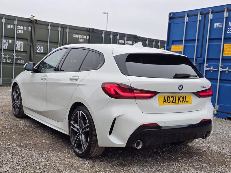 Used BMW 118 M Sport 150 HP (110 kW) 2021 White Hatchback
