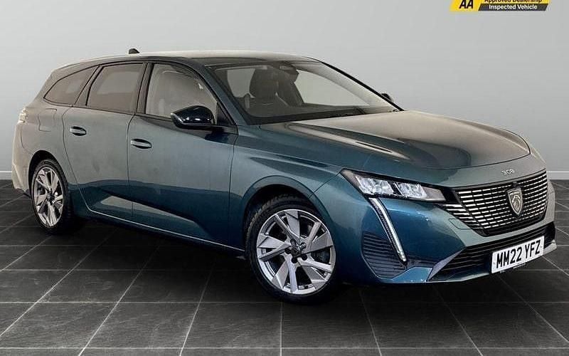Blue Used 2022 Peugeot 308 Active Premium Estate | £13,695 (Fair price) - Image 1/2