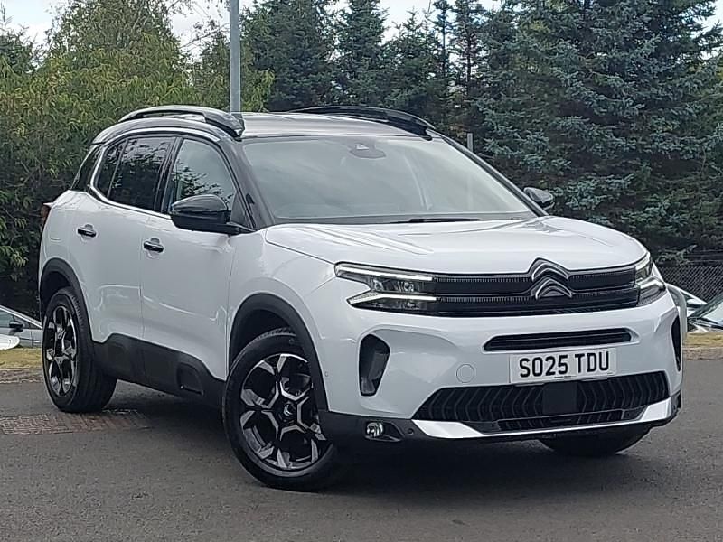 White New 2024 Citroën C5 Aircross SUV | £24,498 (Fair price) - Image 1/4