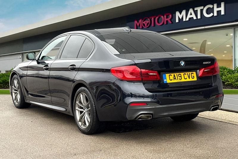 Used BMW 520 M Sport 184 HP (135 kW) 2019 Black Sedan