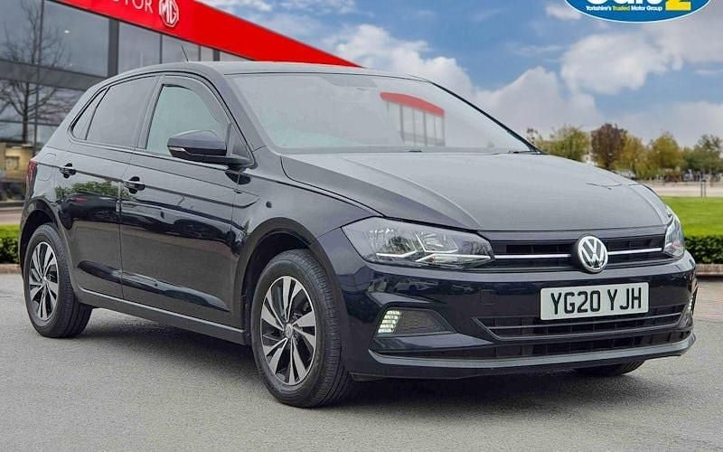 Used VW Polo SE 95 HP (69 kW) 2020 Black Hatchback