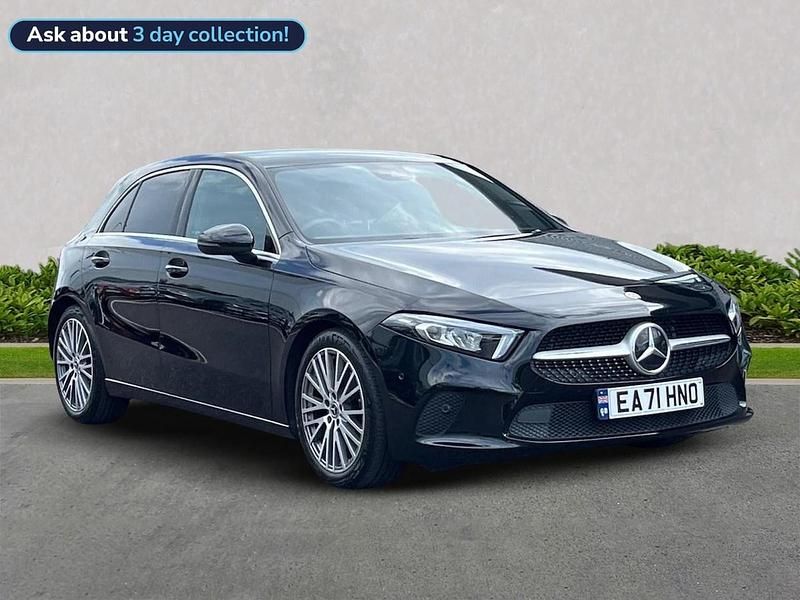 Black Used 2021 Mercedes A180 Executive Hatchback | £20,849 (Fair price) - Image 1/4