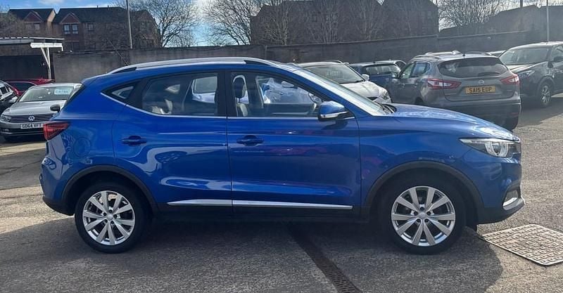 Used MG ZS 106 HP (77 kW) 2019 Blue SUV