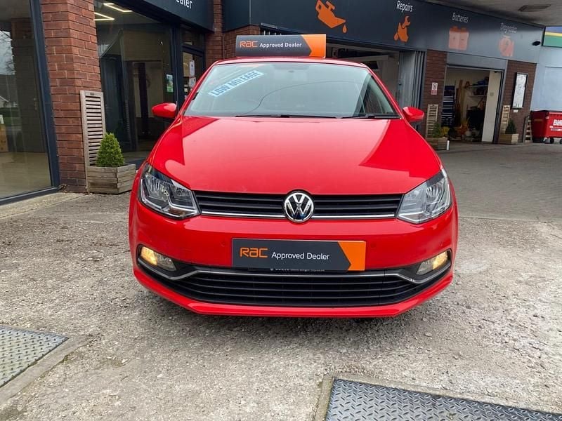 Used VW Polo Match 2017 Red Hatchback