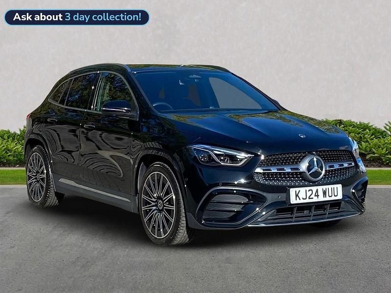 Black Used 2024 Mercedes GLA220 AMG Line Premium Plus SUV | £37,400 (Expensive) - Image 1/4
