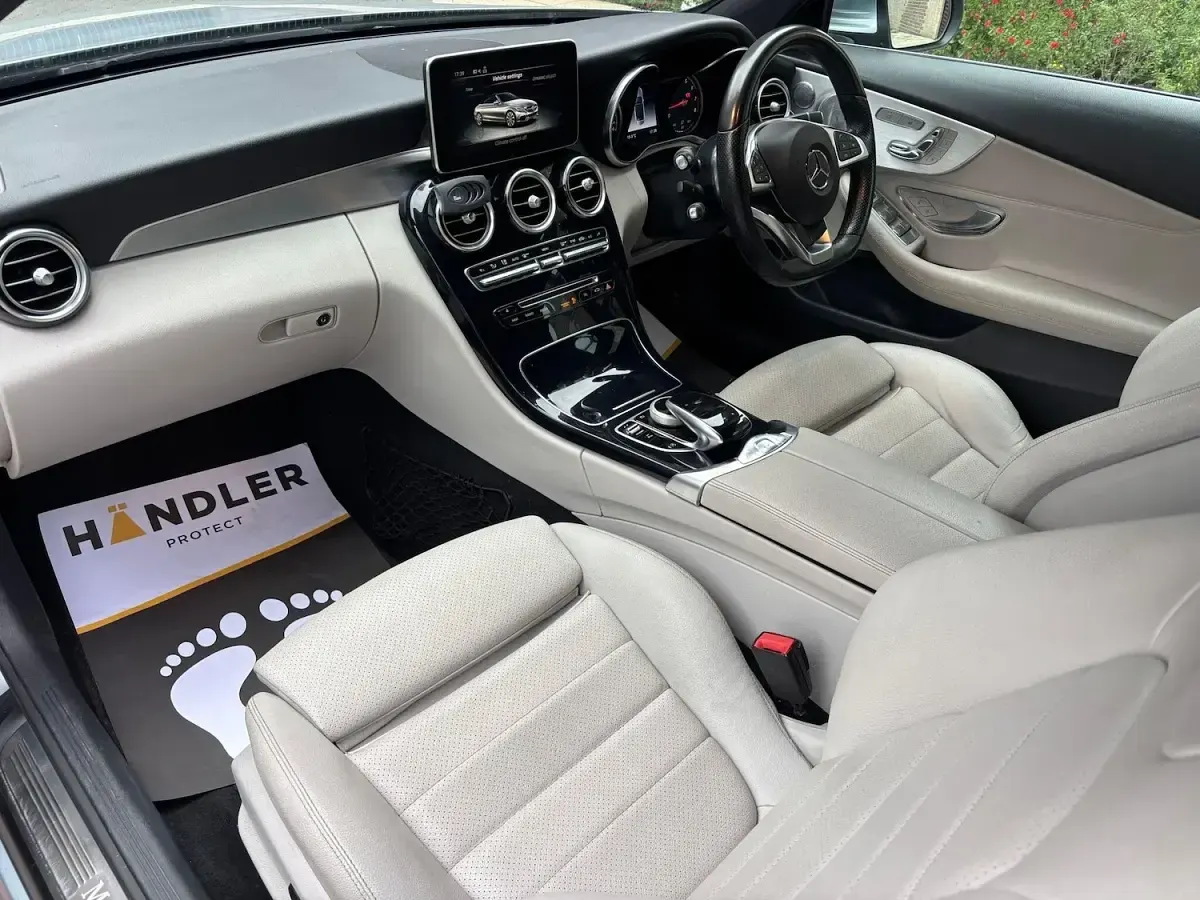 Used Mercedes C300 AMG Line Premium Plus 245 HP (180 kW) 2017 Silver Cabriolet