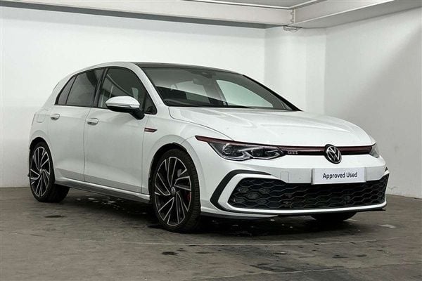White Used 2021 VW Golf VIII GTI Hatchback | £27,795 (A bit pricey) - Image 1/4
