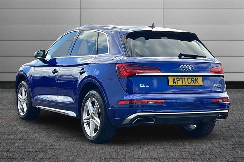 Used Audi Q5 S-Line 265 HP (194 kW) 2021 Blue SUV