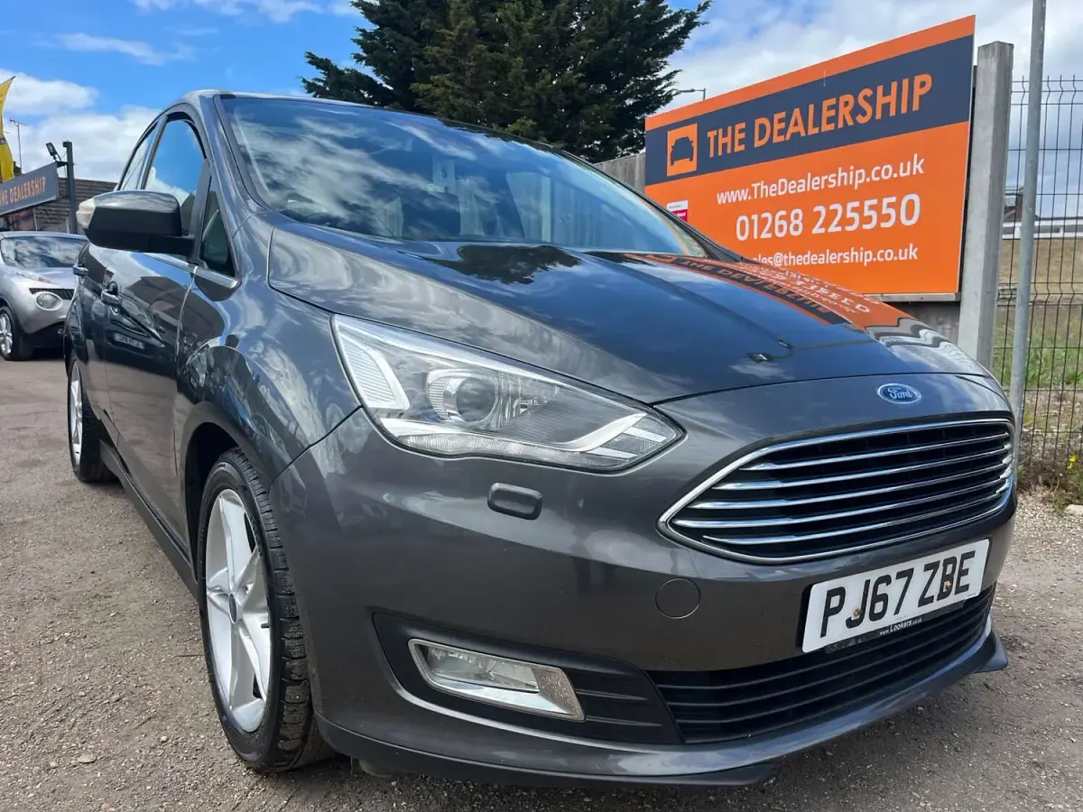 Käytetty Ford C-MAX Titanium X 125 HP (91 kW) 2018 Harmaa Tila-auto