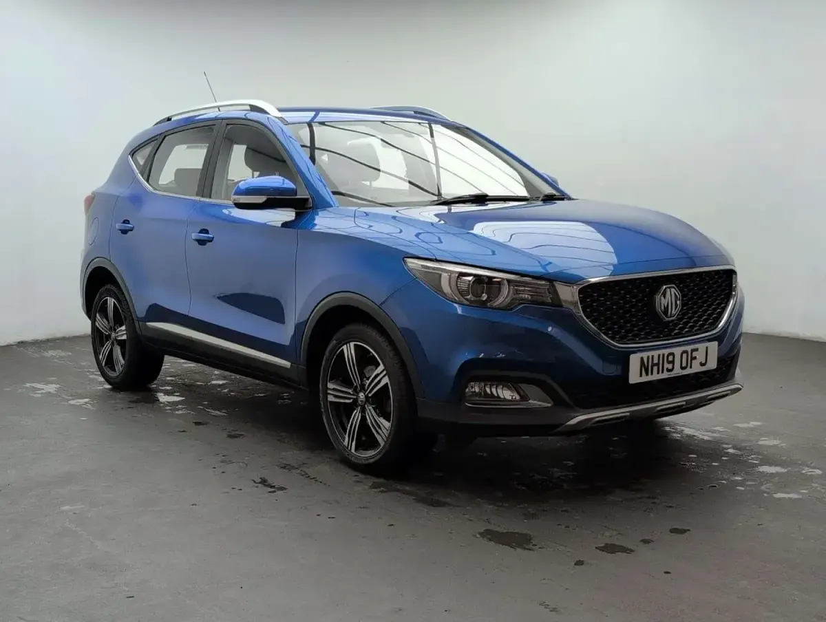 Used MG ZS Exclusive 106 HP (77 kW) 2019 Blue SUV