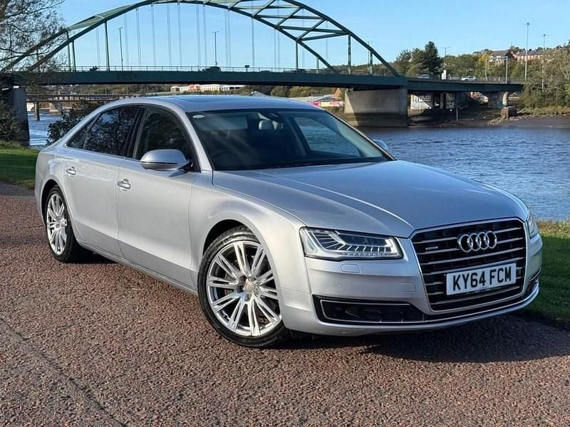 Silver Used 2014 Audi A8 Advanced Sedan | £13,499 (A bit pricey) - Image 1/4