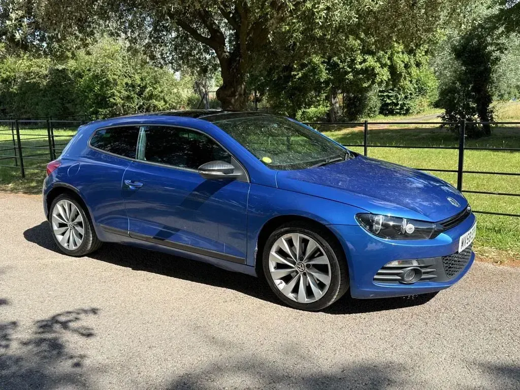Used VW Scirocco GT 200 HP (147 kW) 2008 Blue Coupe