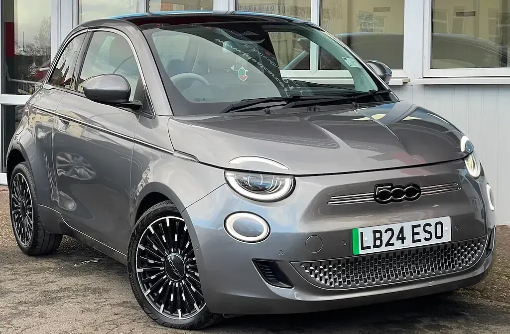 Used Fiat 500e La Prima 86 kW (118 HP) 2024 Grey Hatchback
