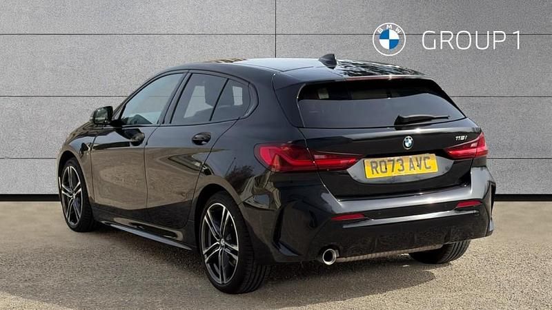 Used BMW 118 M Sport 136 HP (100 kW) 2023 Black Hatchback