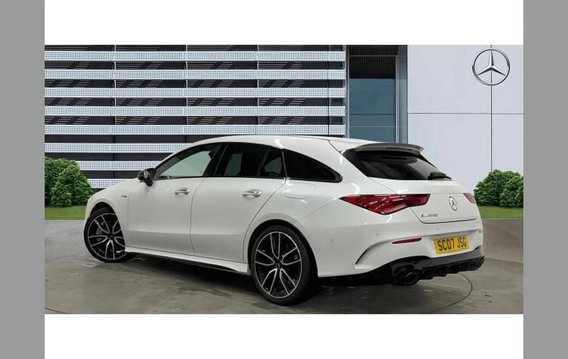Used Mercedes CLA35 AMG Premium 301 HP (221 kW) 2021 White Estate