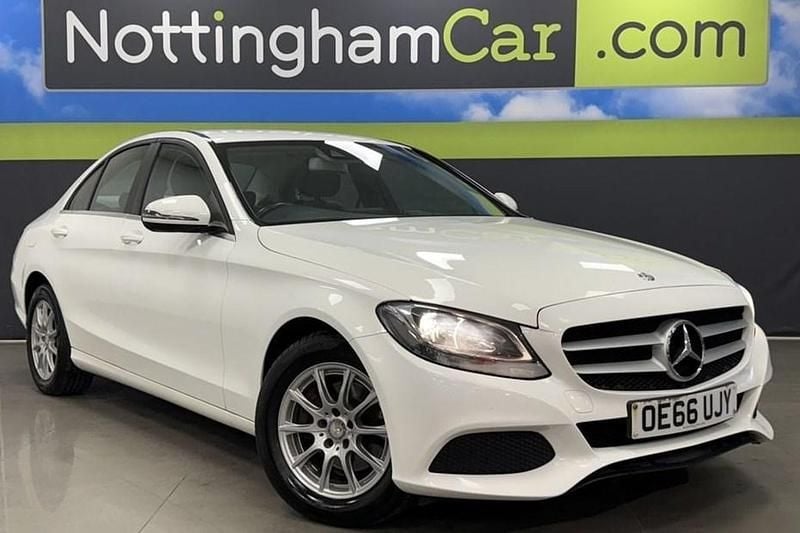 White Used 2016 Mercedes C220 SE Sedan | £8,995 (Good price) - Image 1/1