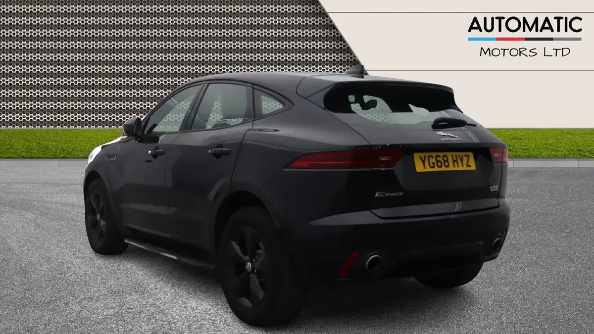 Used Jaguar E-Pace R-Dynamic 180 HP (132 kW) 2018 Black SUV