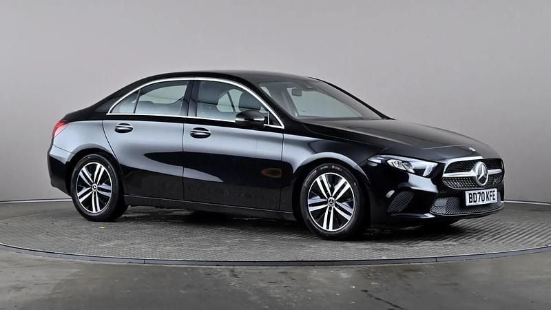Black Used 2020 Mercedes A200 Sedan | £16,998 (Good price) - Image 1/4