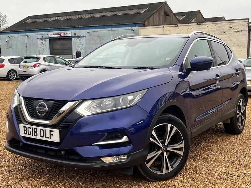 Used Nissan Qashqai N-Connecta 110 HP (80 kW) 2018 Blue SUV