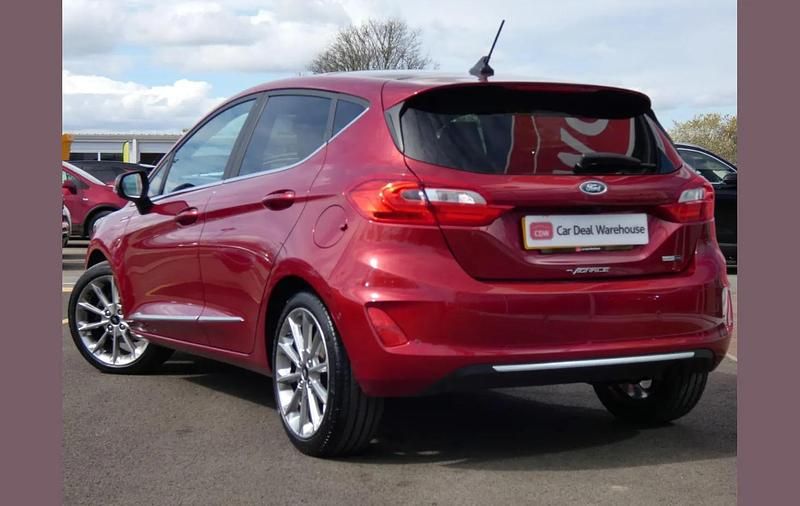 Used Ford Fiesta Vignale 153 HP (112 kW) 2020 Red Hatchback
