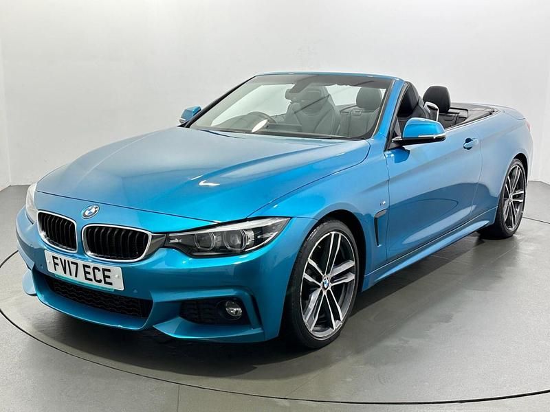 Used BMW 420 M Sport 2017 Blue Cabriolet