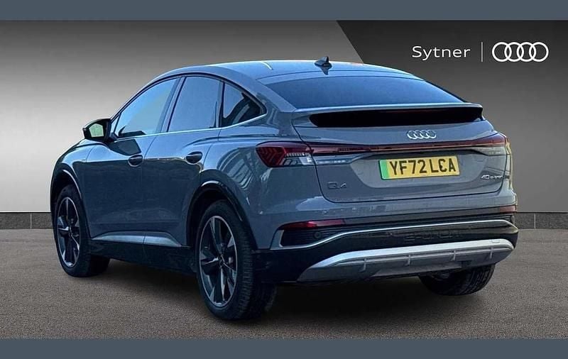 Used Audi Q4 Sportback e-tron S-Line 150 kW (204 HP) 2022 Grey SUV