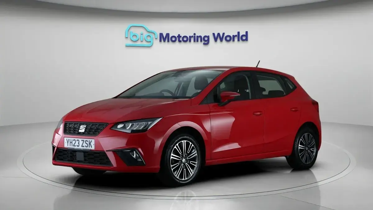 Used Seat Ibiza SE Technology 94 HP (69 kW) 2023 Red Hatchback