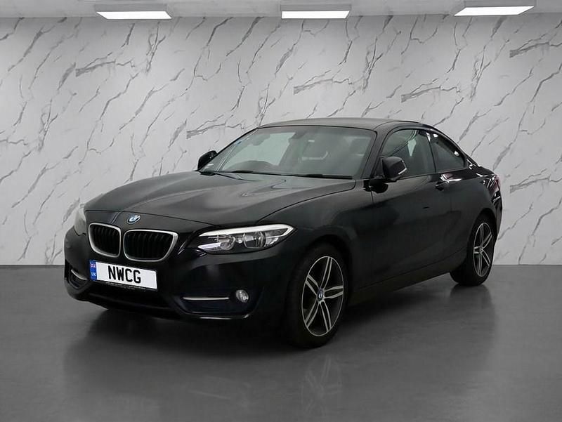 Used BMW 218 Sport Line 143 HP (105 kW) 2015 Black Coupe