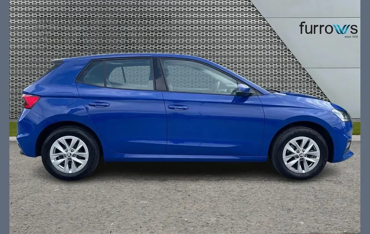 Used Skoda Fabia Comfort 113 HP (83 kW) 2024 Blue Hatchback