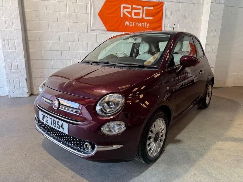 Red Used 2015 Fiat 500 Lounge Hatchback | £6,495 (Fair price) - Image 1/4