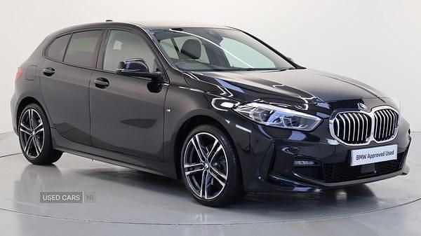 Black Used 2023 BMW 118 M Sport Hatchback | £22,450 (Fair price) - Image 1/4