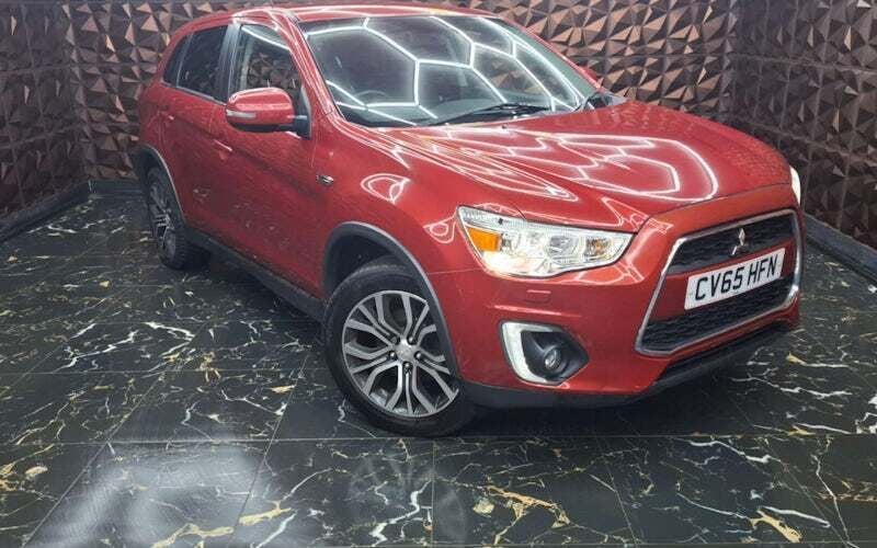 Used Mitsubishi ASX 117 HP (86 kW) 2015 Red SUV