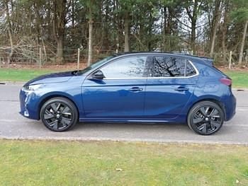 Used Vauxhall Corsa-e Elite 100 kW (136 HP) 2021 Blue Hatchback
